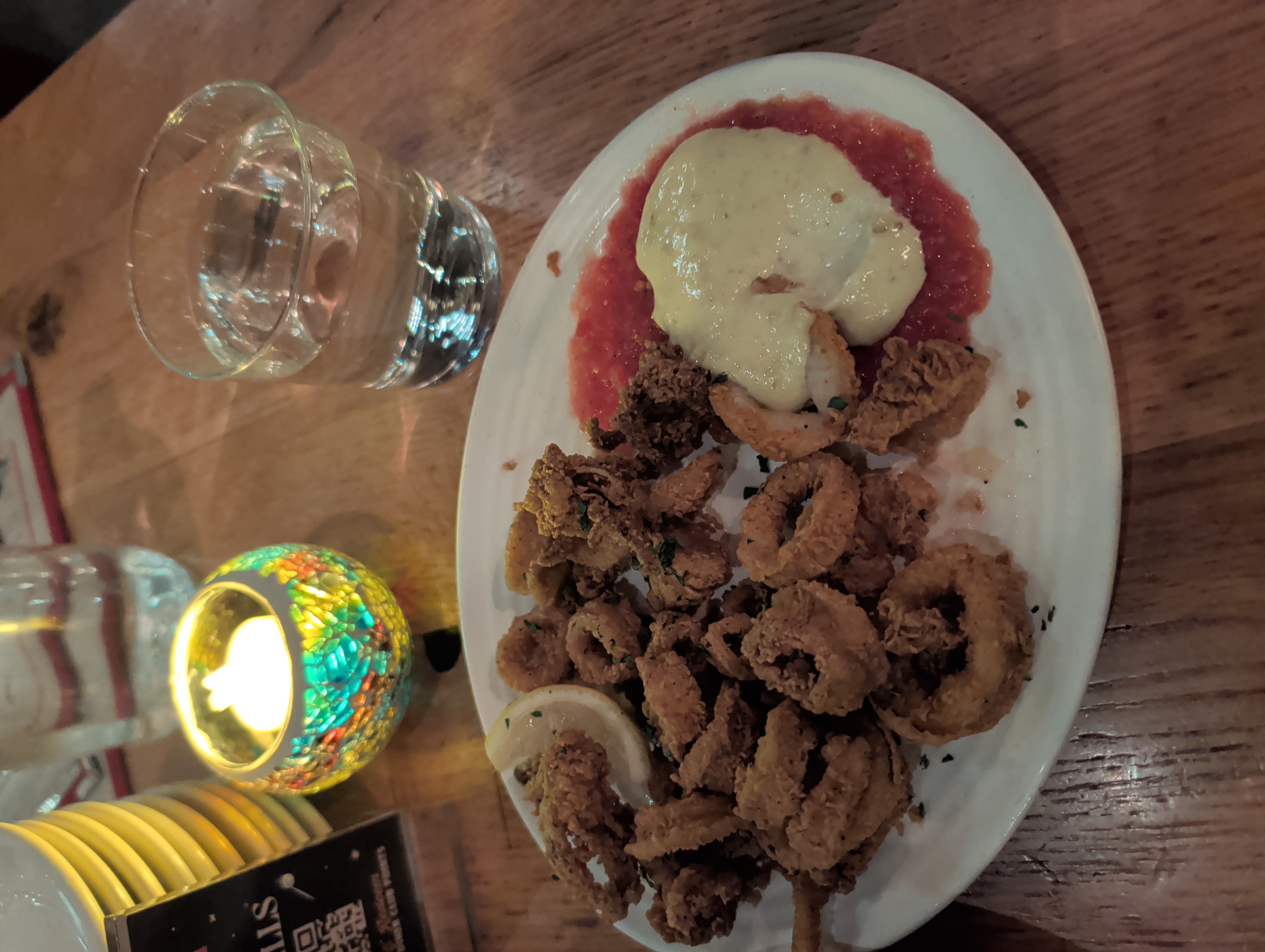 Fried calamari