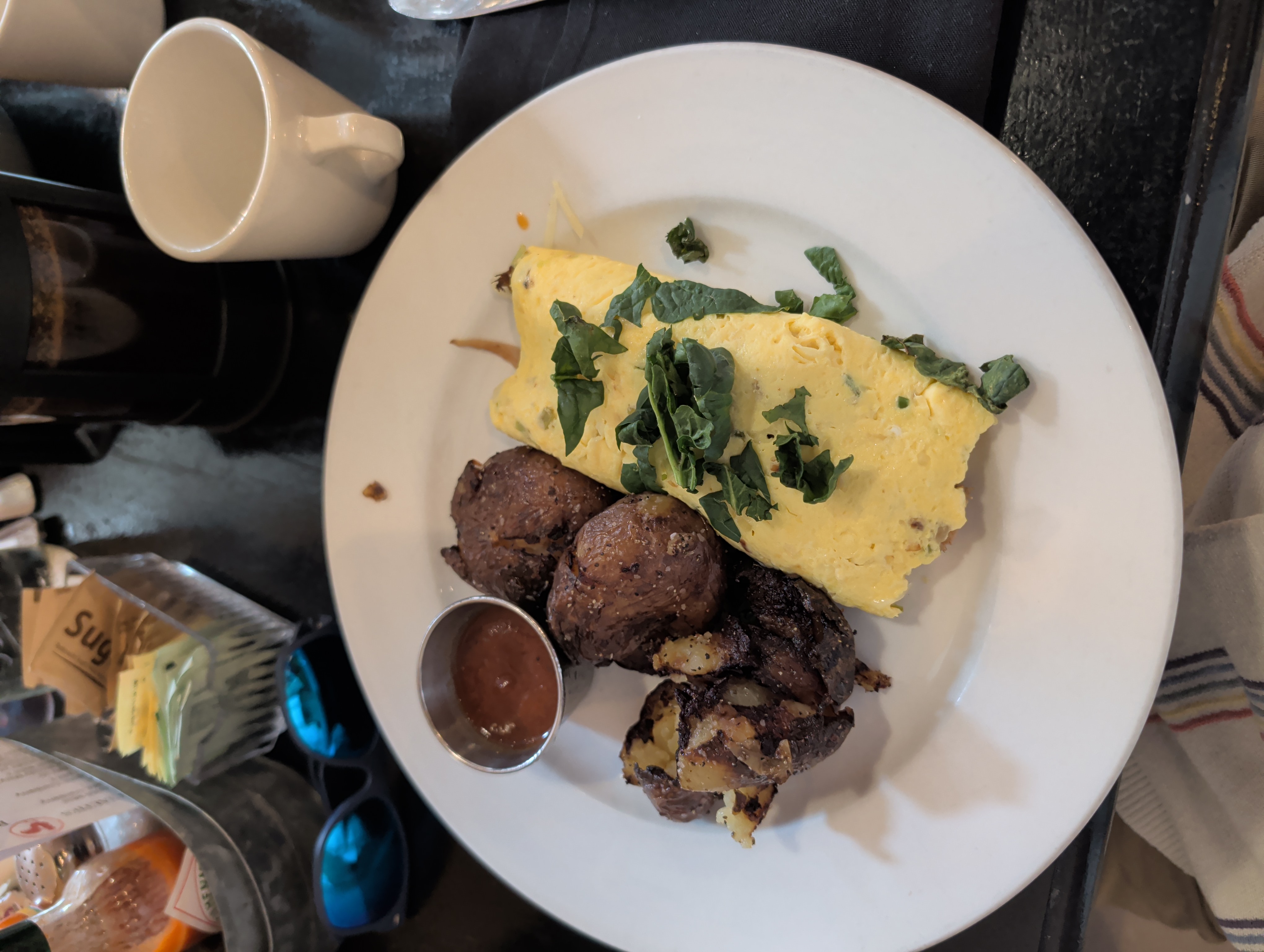 Veggie omelette