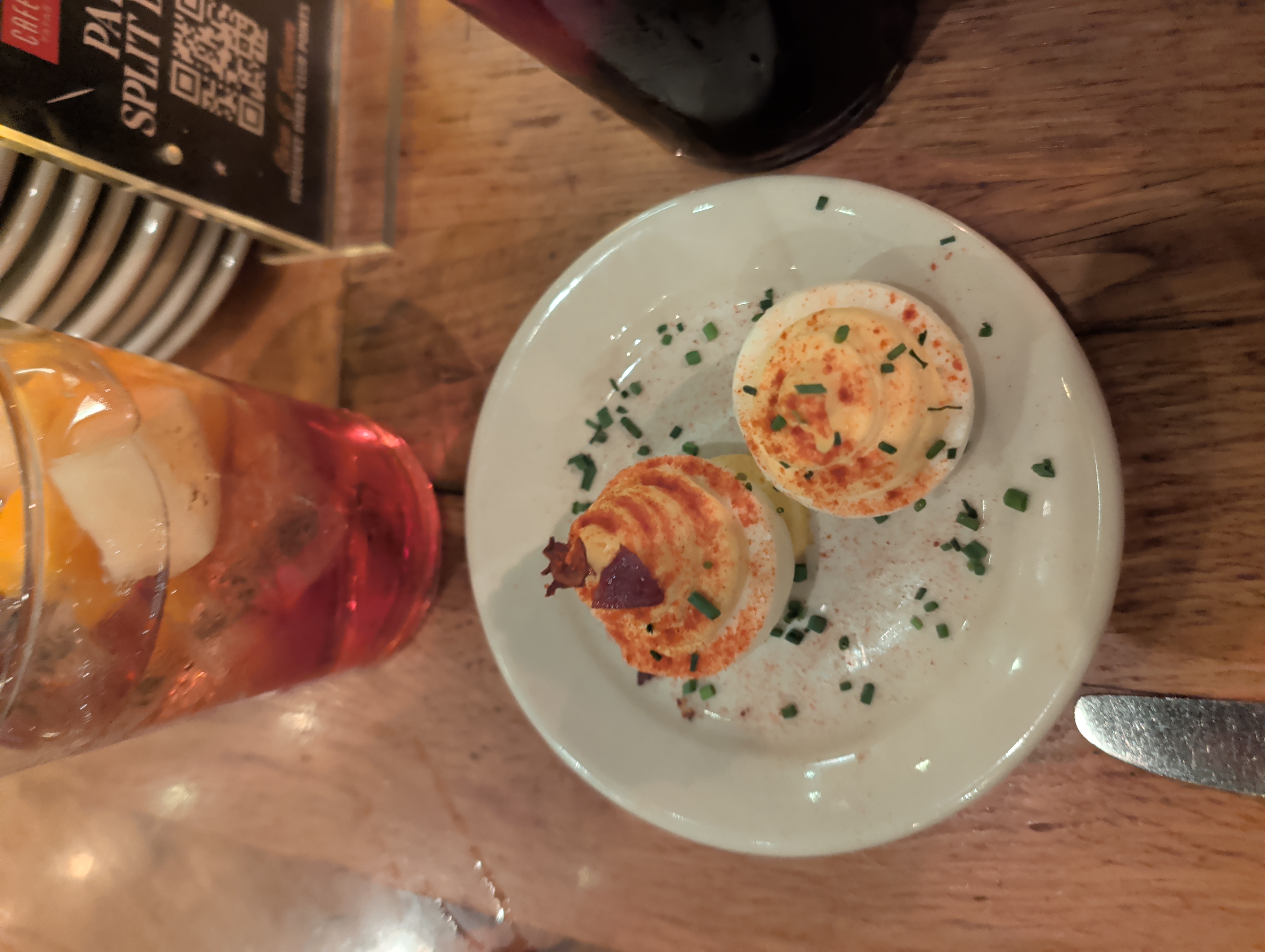 Devilled eggs