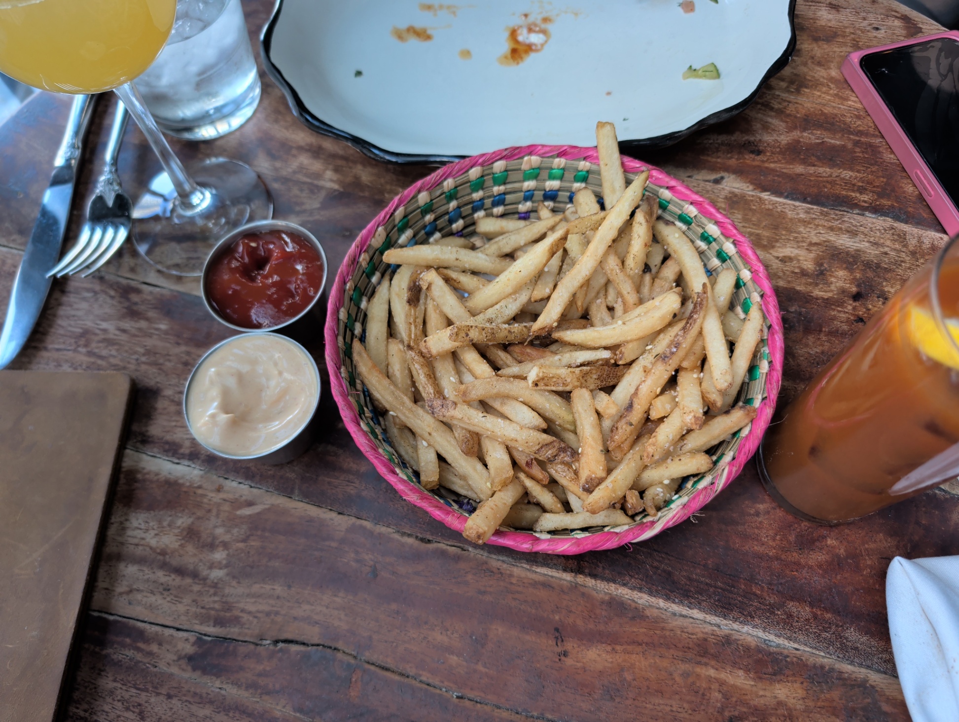 Zaatar fries