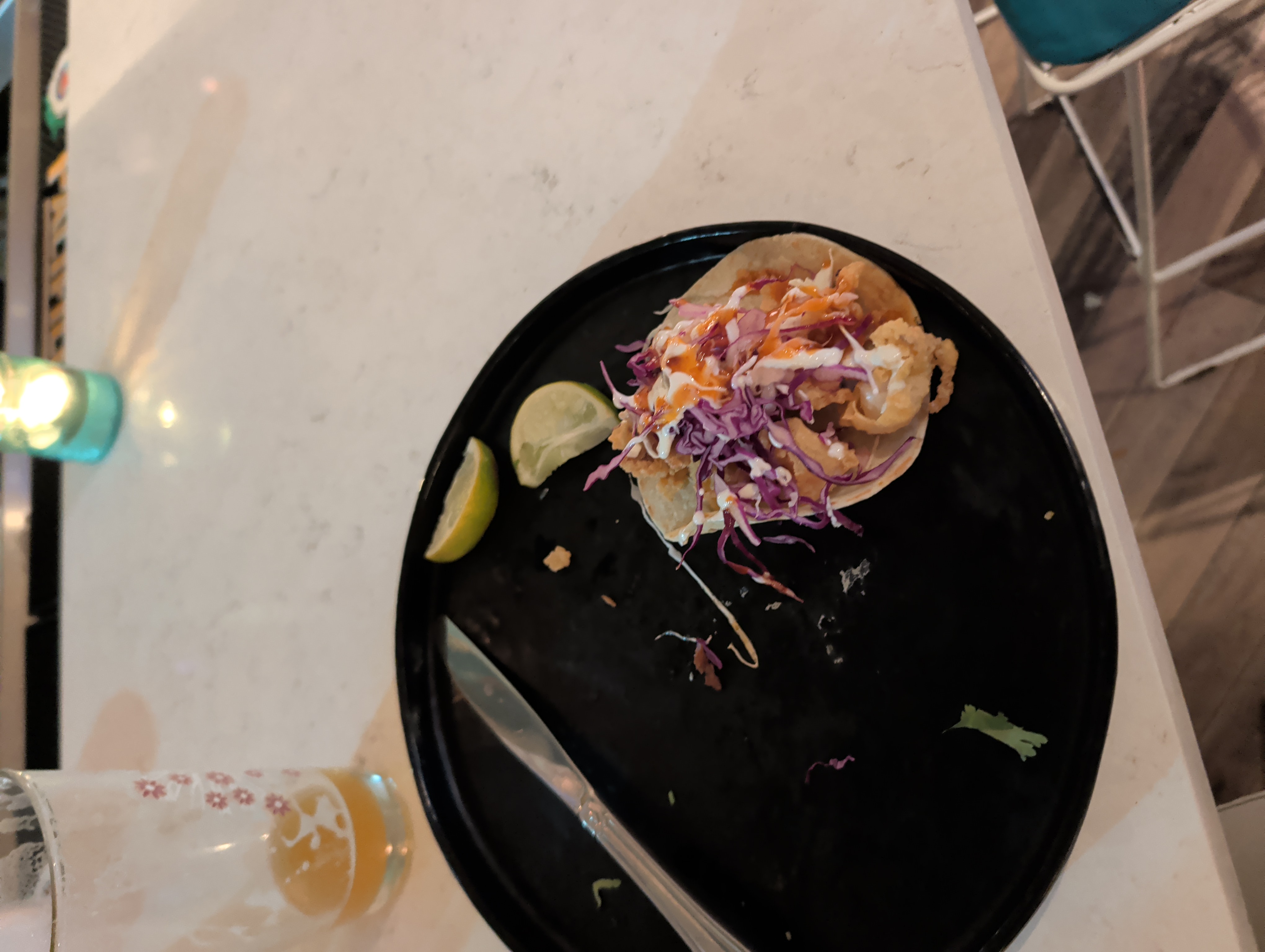 Shrimp taco